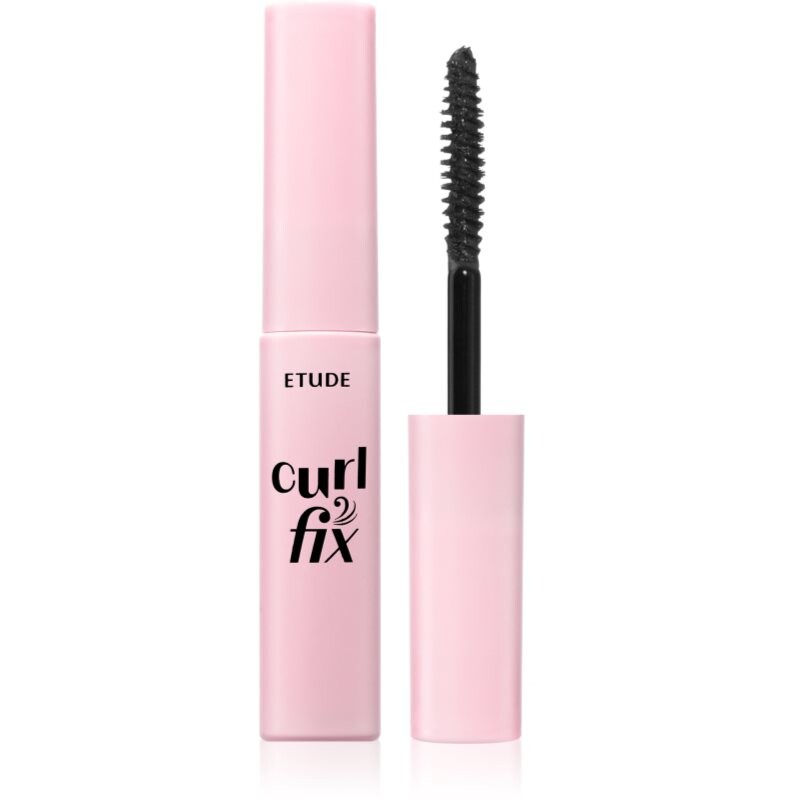 ETUDE Curl Fix Mascara Mini voděodolná řasenka pro objem a natočení řas odstín Black 4 g