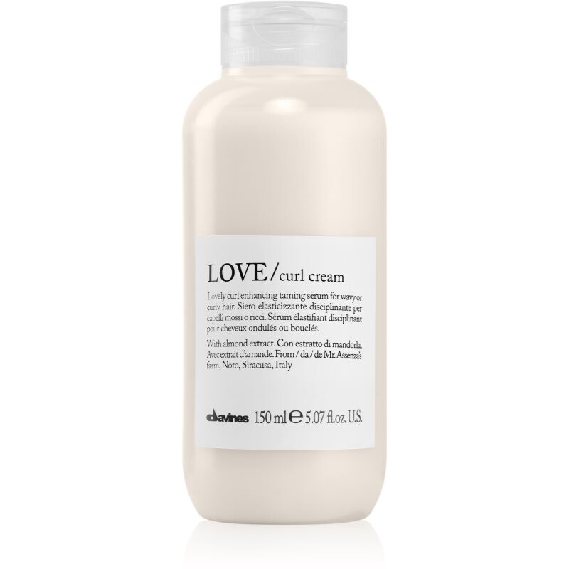 Davines Love Curl Cream stylingový krém pro definici vln pro nepoddajné a krepatějící se vlasy 150 ml