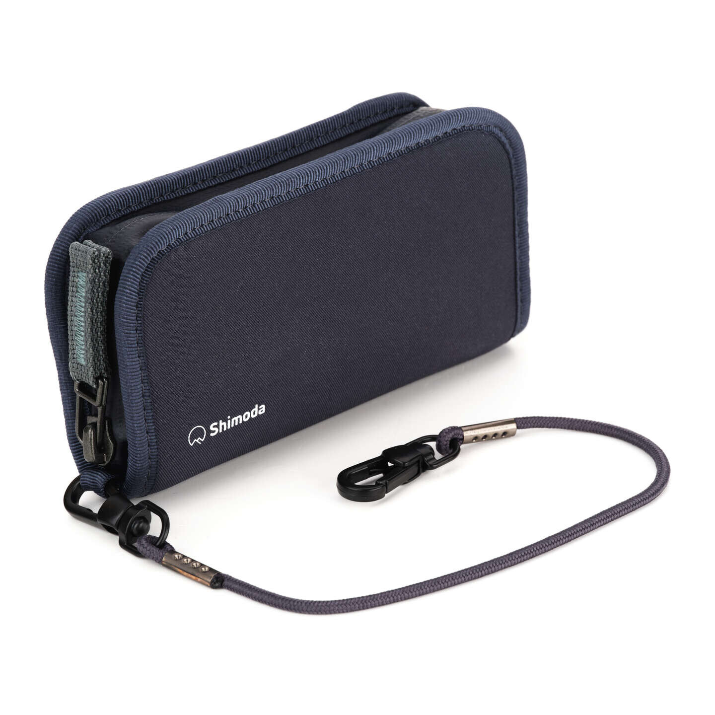 Shimoda Card Wallet Zip modrá