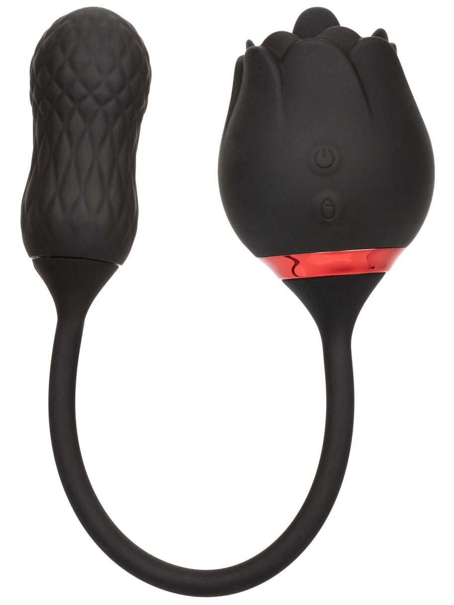 California Exotic Novelties Oboustranný stimulátor pro ženy French Kiss Elite Siren - California Exotic Novelties