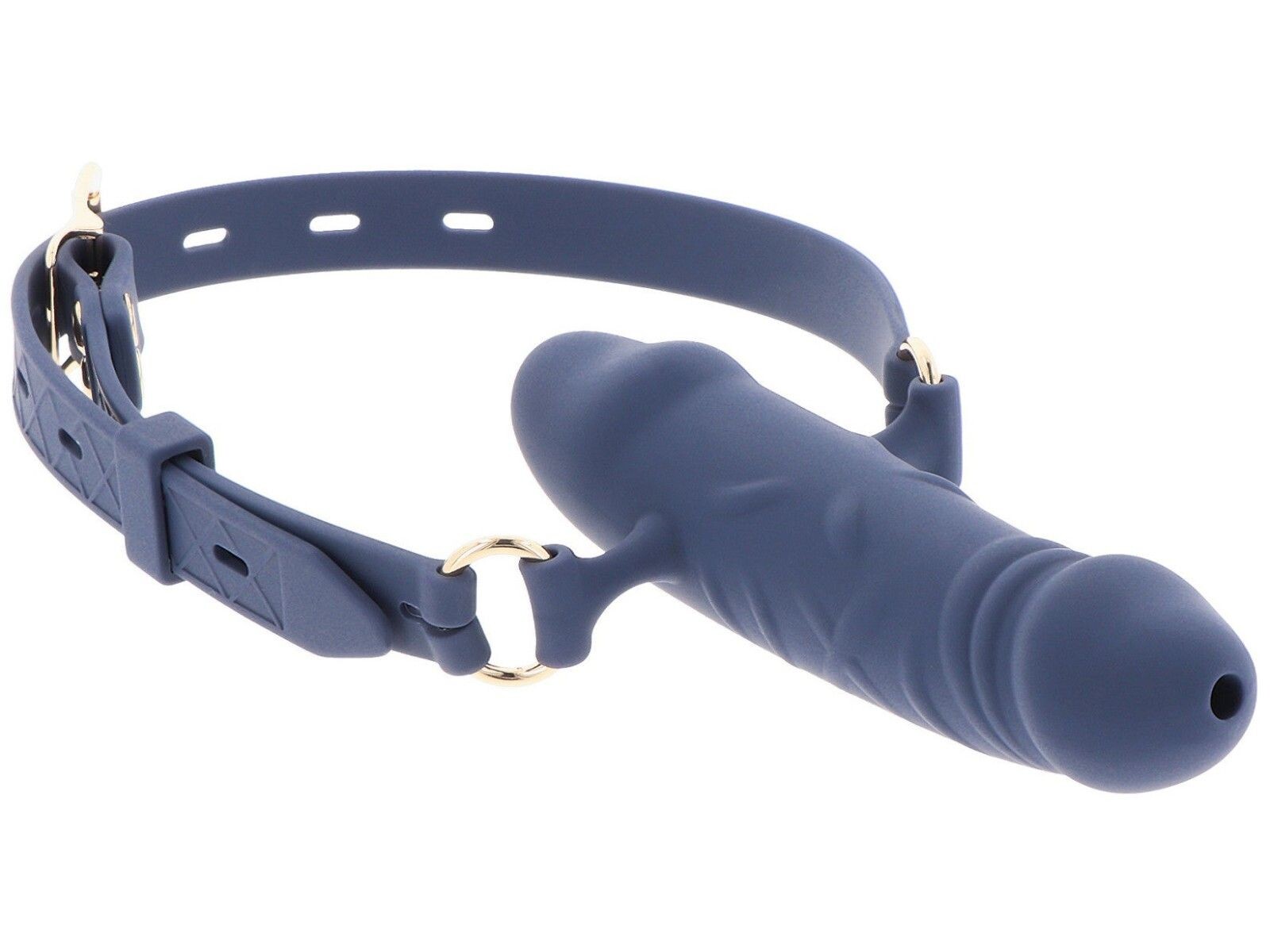 Taboom Uzamykatelný silikonový roubík s dildem - Taboom