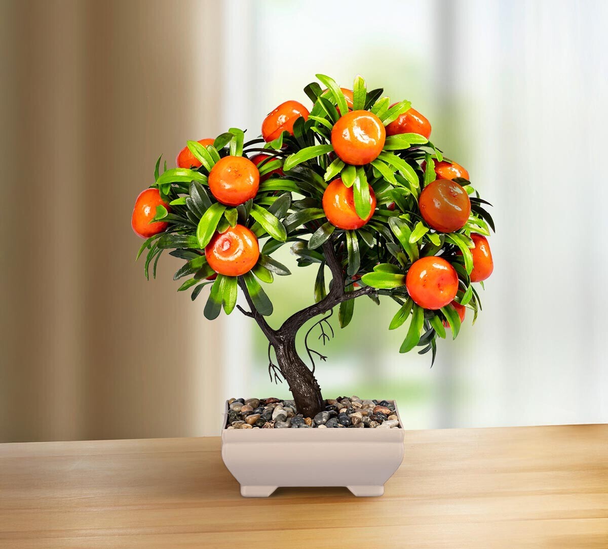 Die moderne Hausfrau Umělá bonsai Pomeranč