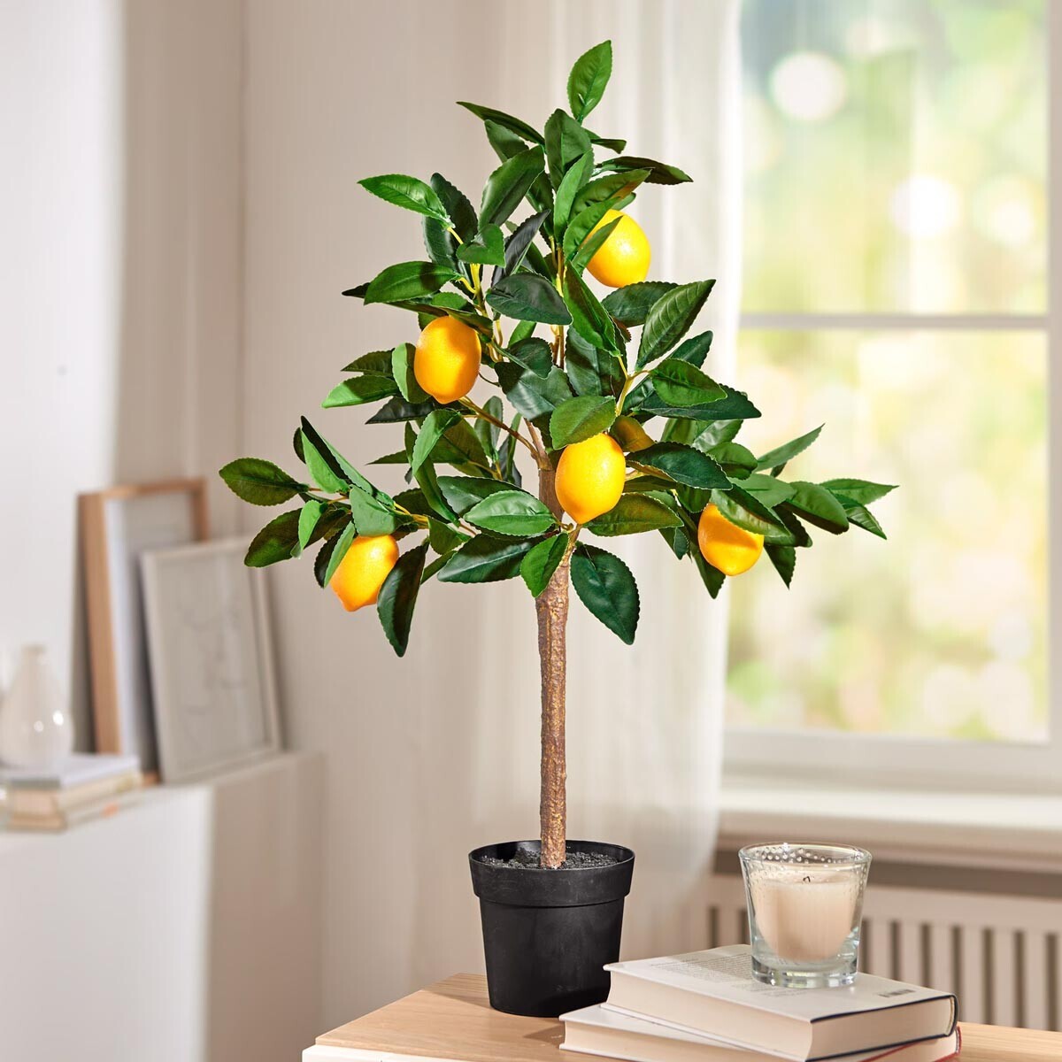 Die moderne Hausfrau Umělý strom Citron