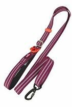Vodítko pes BIVOUAK nastavitelné 25mm/1,15-2m červ Zol VÝPRODEJ