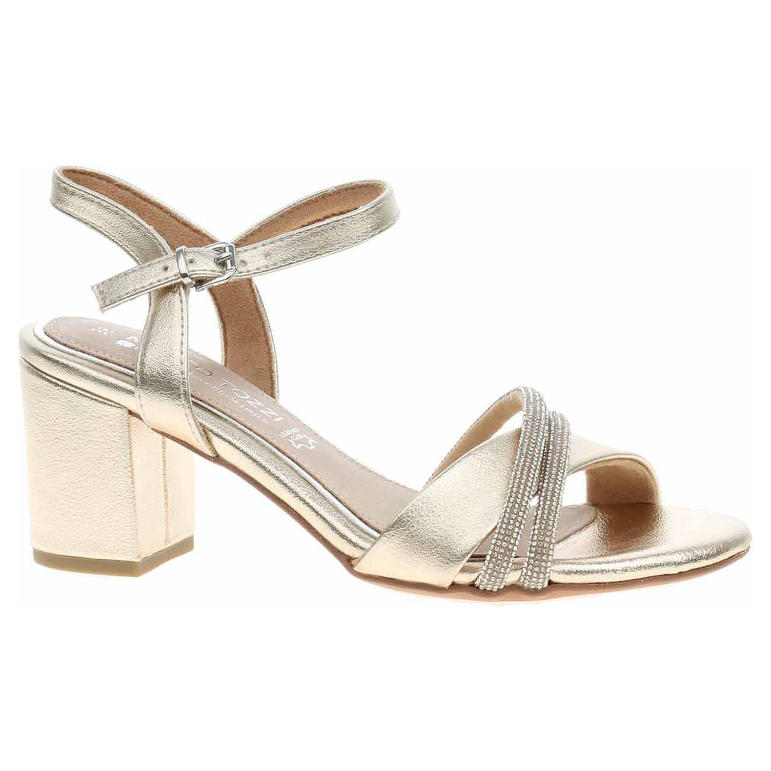 Ecco Dámská společenská obuv Marco Tozzi 2-88302-44 gold 22800566