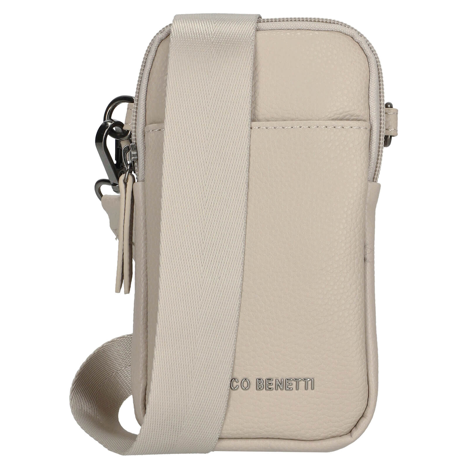 Dámská kabelka na mobil a doklady Enrico Benetti Ornel - béžová