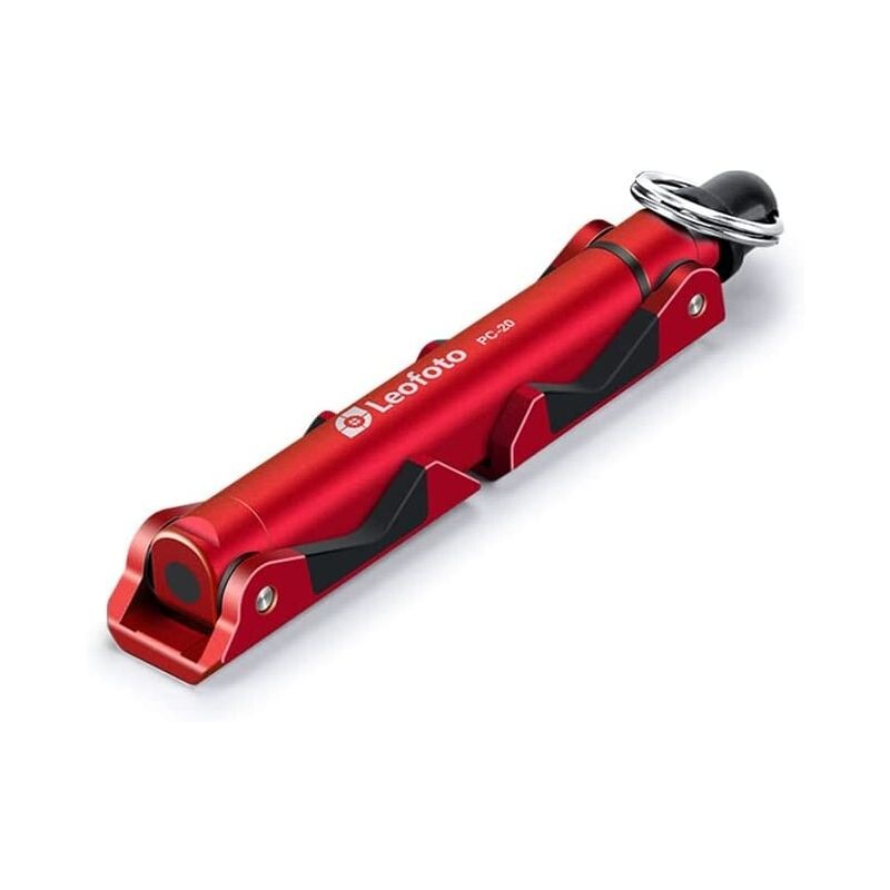 LEOFOTO PC-20 červený stativový držák telefonu Arca