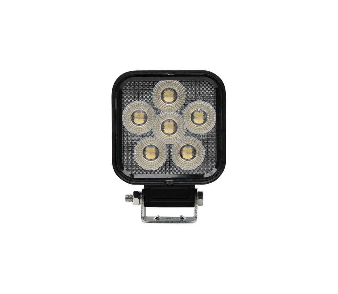 LED Bodové svítidlo pro automobil BLACK LED/24W/10-30V IP69 5700K hranatý