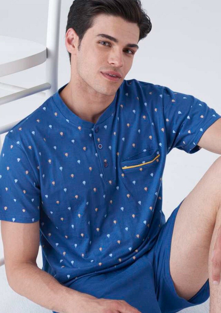 Pánské pyžamo Karelpiu KC8233