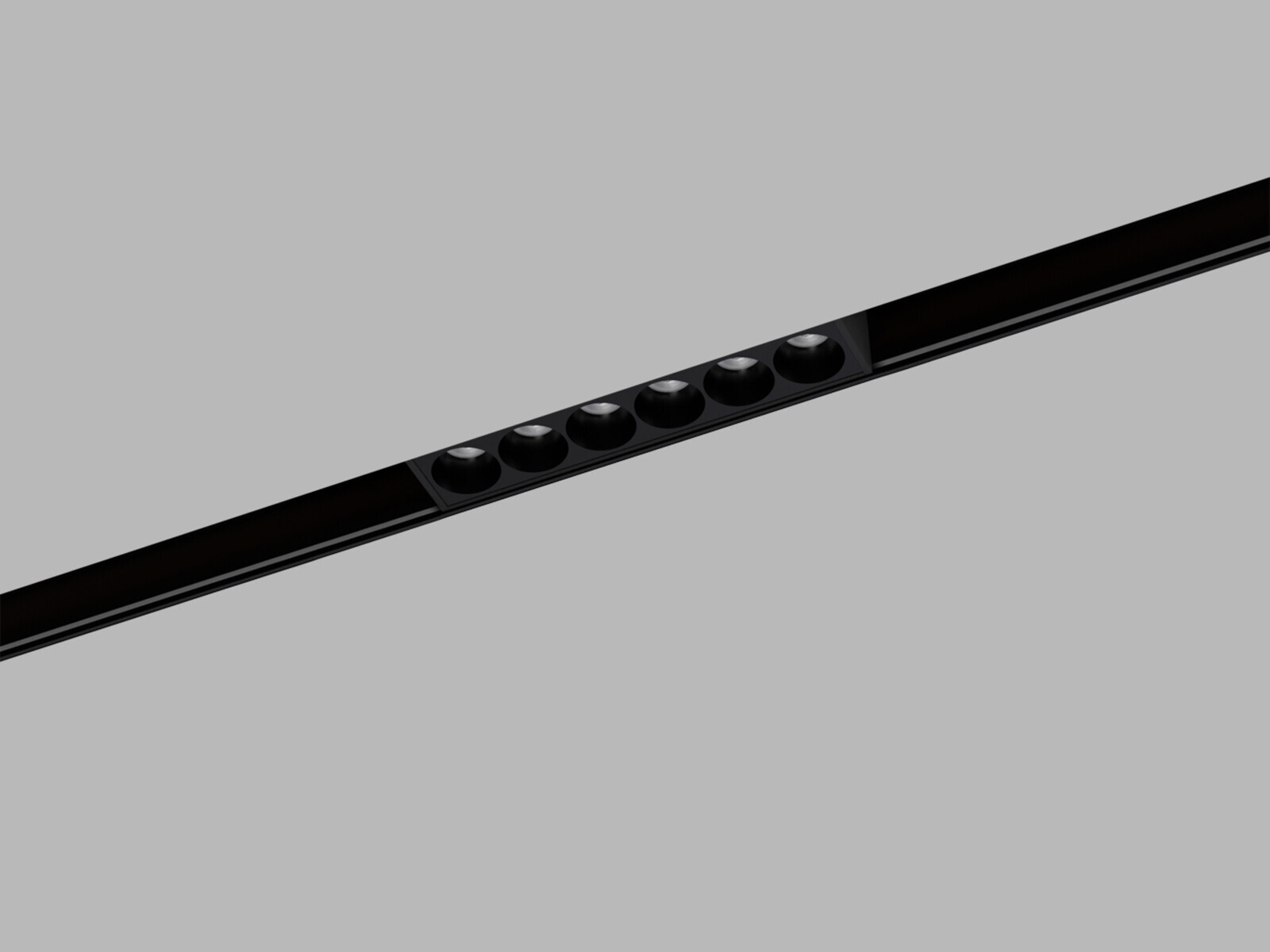 LED2 6480853 Lištové svítidlo MAGLASER II 12, B 6W 3000K/3500K/4000K UGR černá