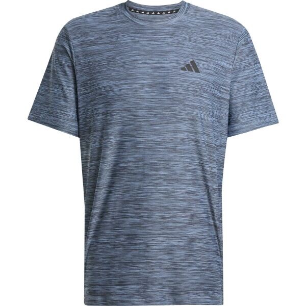 adidas TRAIN ESSENTIALS TEE Pánské sportovní tričko, tmavě modrá, velikost
