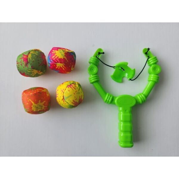 ARTYK SLINGSHOT FOR SHOOTING SOFT BALLS Prak na vystřelování měkkých míčků, zelená, velikost