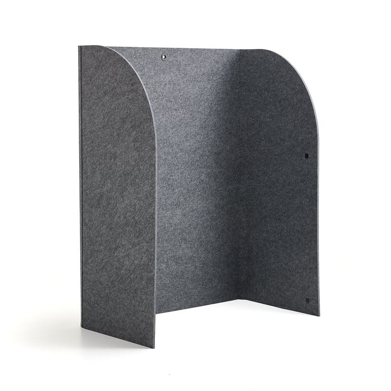 Paraván FILTER, samostatně stojící, světle šedá