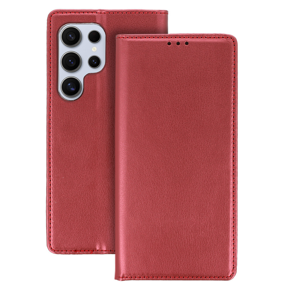 Knížkové pouzdro Smart Magneto pro Samsung A17 5G burgundy