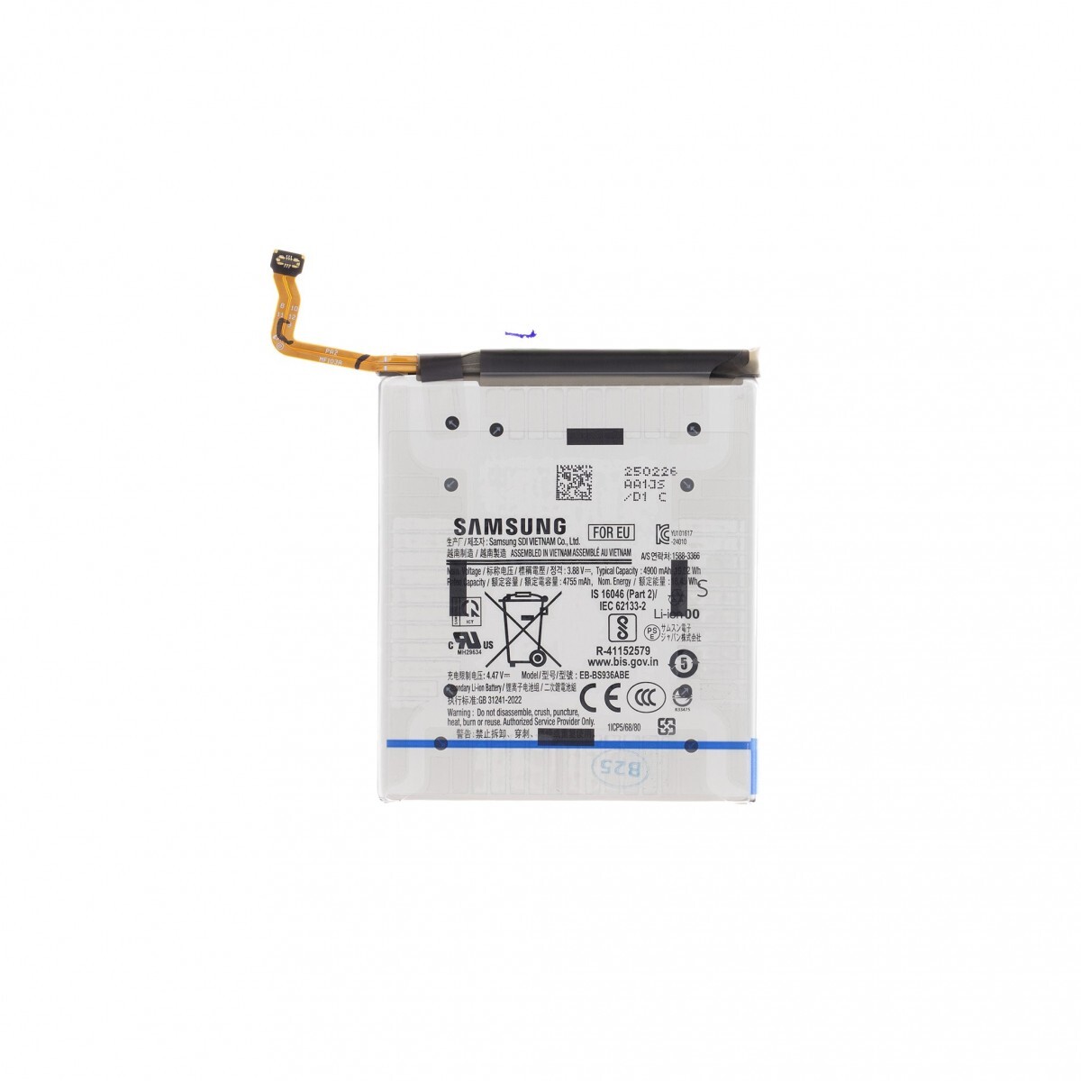 Baterie EB-BS936ABE Samsung Li-Ion 4900mAh (Service Pack)