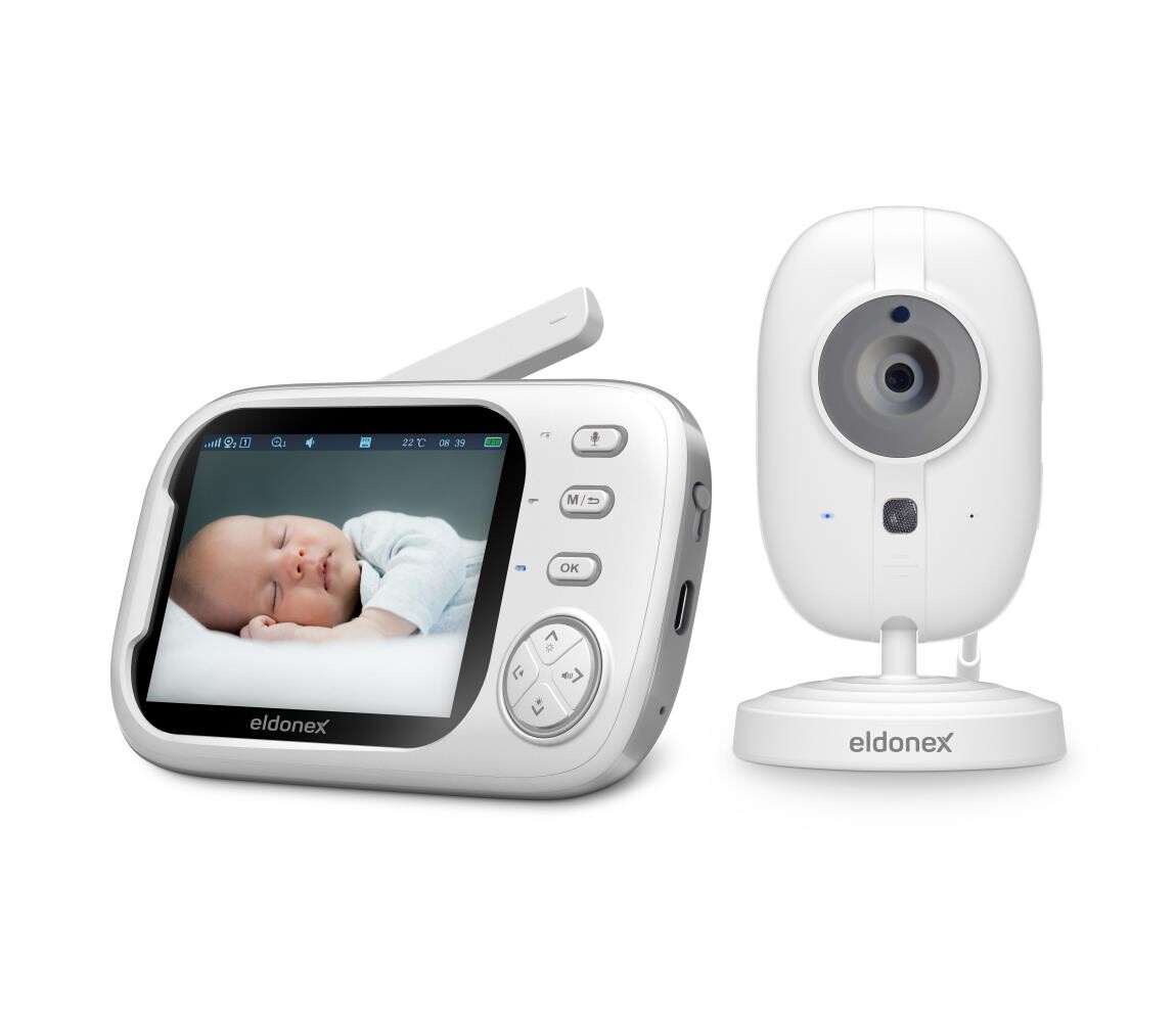 Eldonex ELDONEX EBM-1010-WH - Dětská chůvička s monitorem 5V