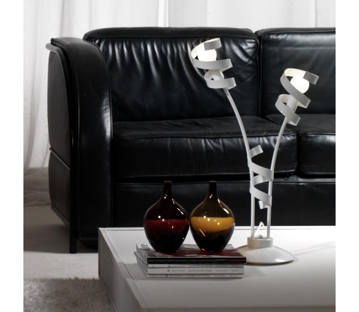 ONLI ONLI - Stolní lampa ZOE 2xE14/6W/230V 65 cm bílá