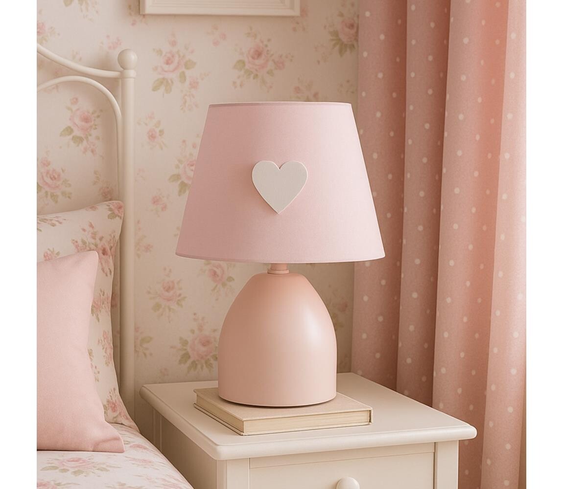 ONLI ONLI - Dětská lampička TITTA 1xE14/6W/230V 20 cm růžová