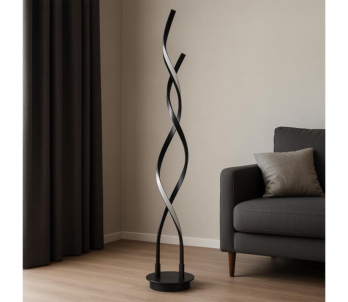 ONLI ONLI -  LED Stojací lampa DAFNE LED/38W/230V 4000K černá