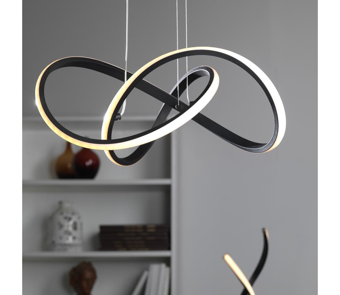 ONLI ONLI - LED Lustr na lanku DAFNE LED/30W/230W 4000K černá