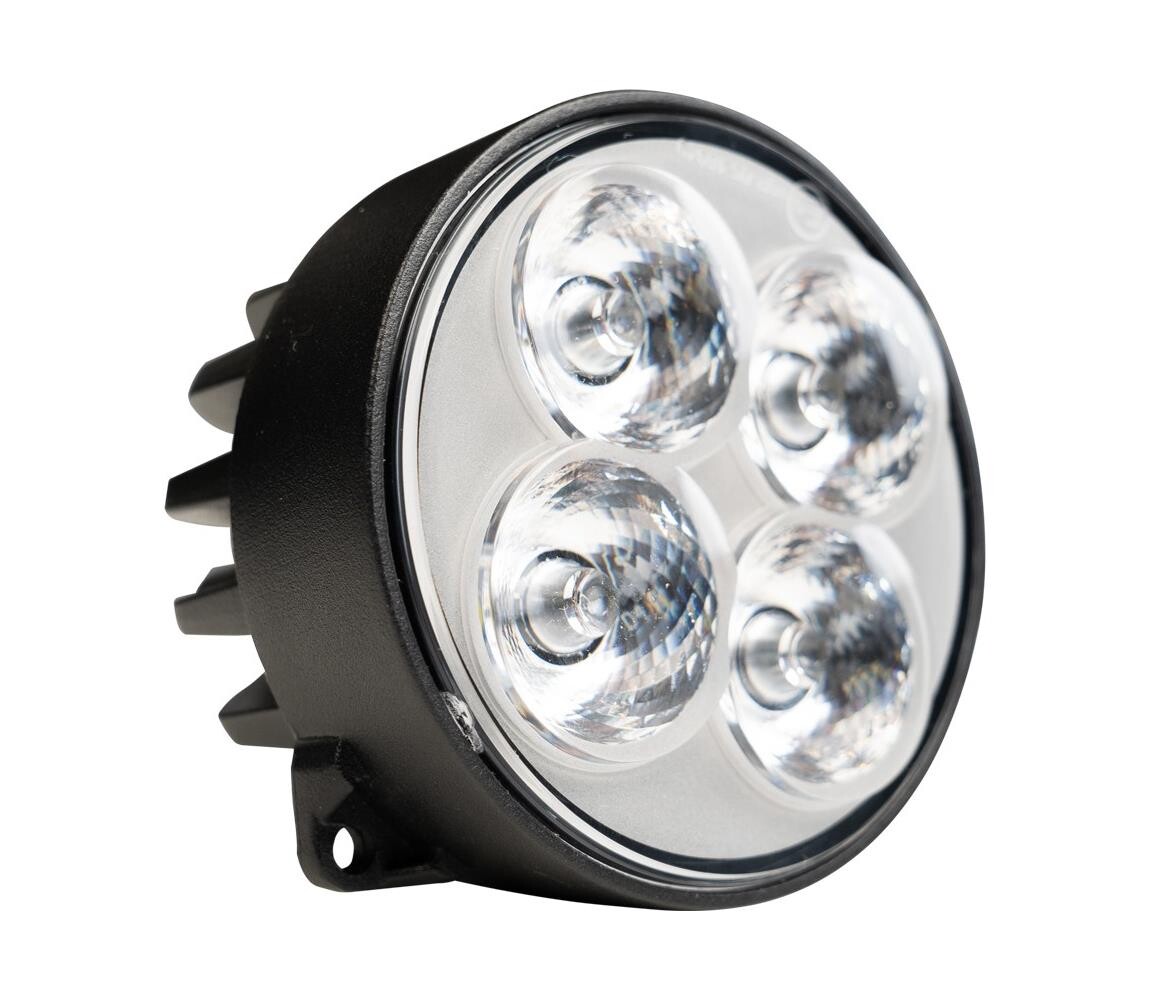 LED Bodové svítidlo pro traktor BLACK LED/20W/10-30V IP69 5700K kulatý