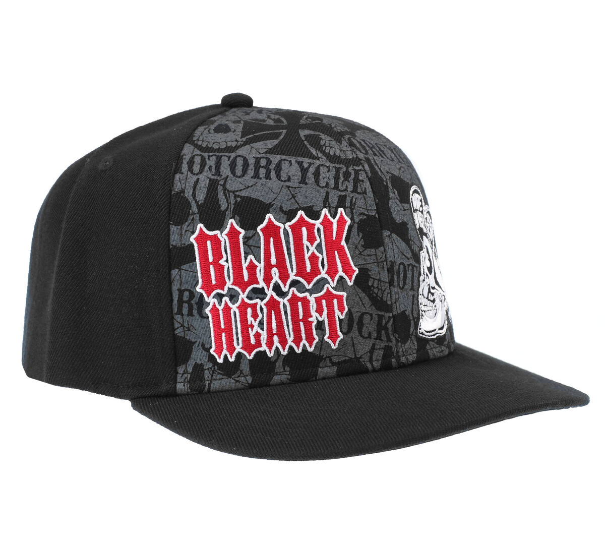 kšiltovka BLACK HEART - MAD MIKE