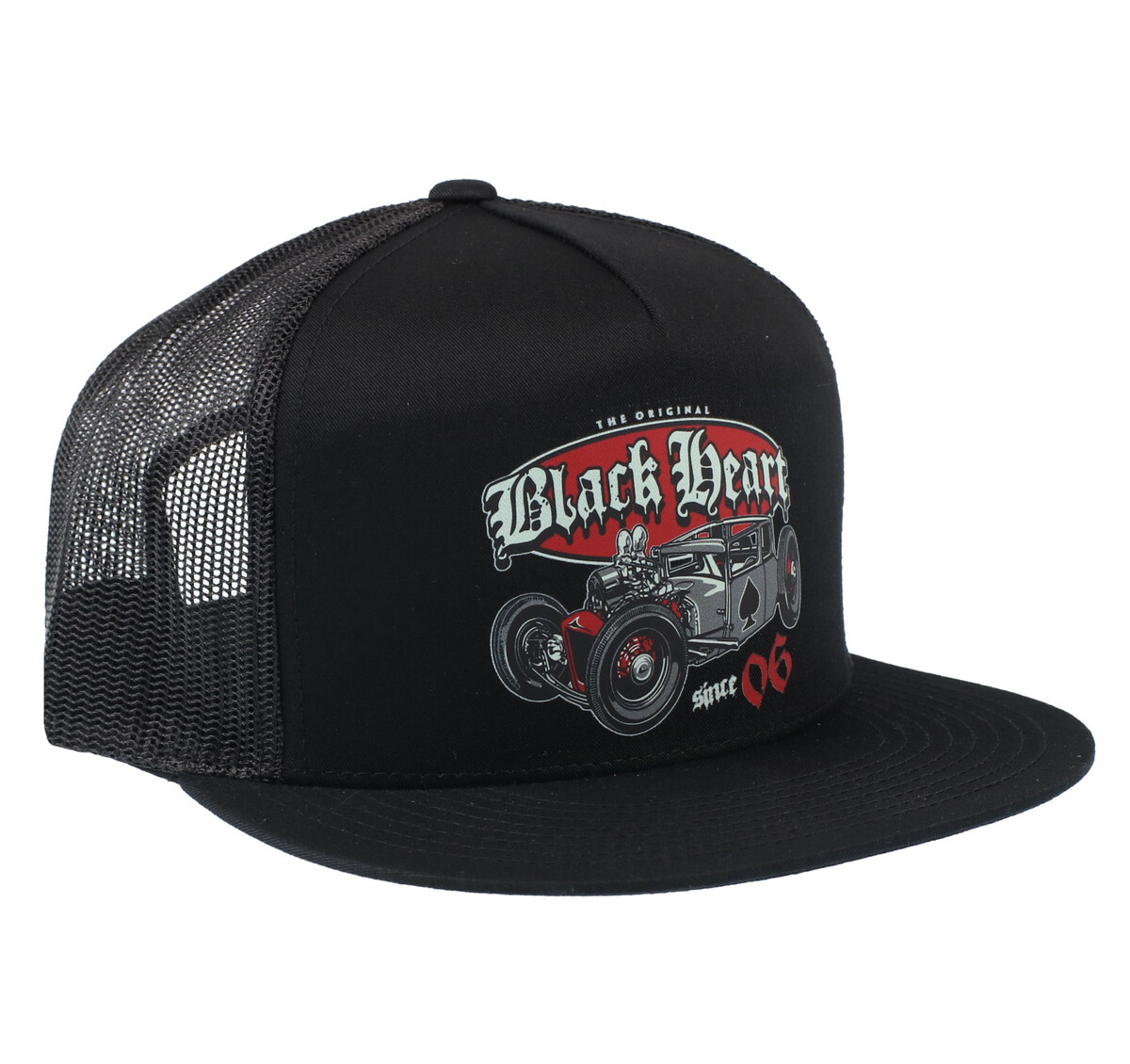 kšiltovka BLACK HEART - Hot Rod King