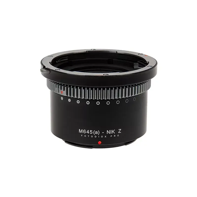 FOTODIOX adaptér obj. Mamiya 645 na tělo Nikon Z
