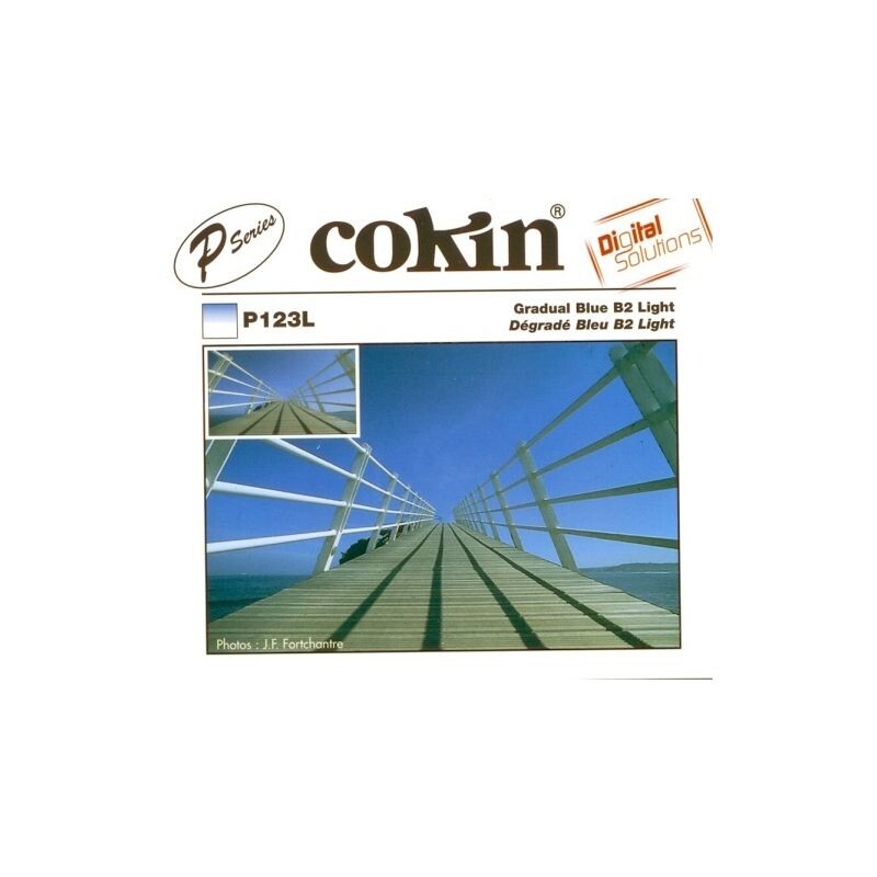 COKIN filtr P123L graduál modrý B2 light