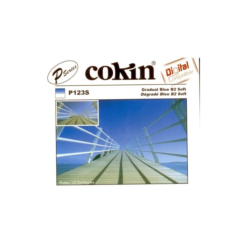 COKIN filtr P123S graduál modrý B2 soft