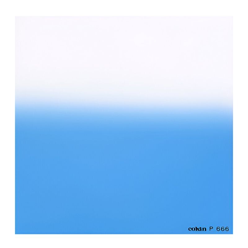 COKIN filtr P666 Gradual Fluo Blue 1