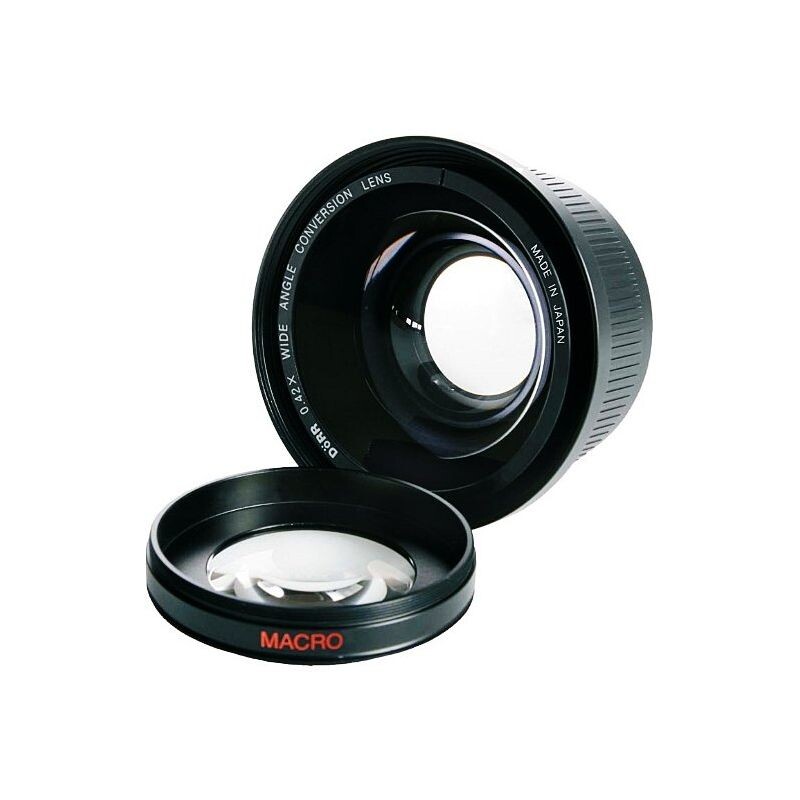 DORR širokoúhlá předsádka 0,45x DHG na závit 30, 30,5 a 37 mm