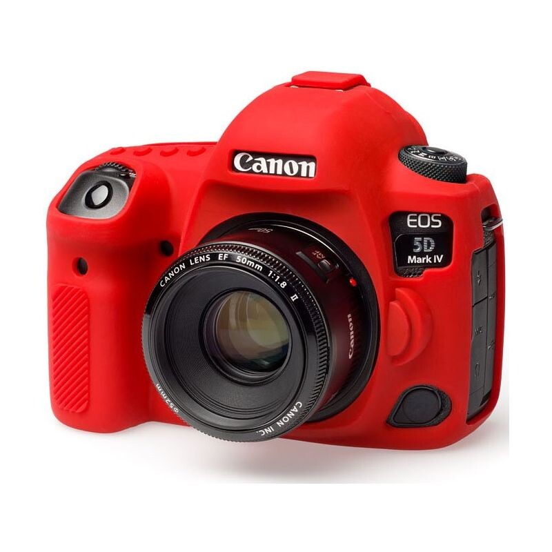 EASYCOVER silikonové pouzdro pro Canon EOS 5D mark IV červené