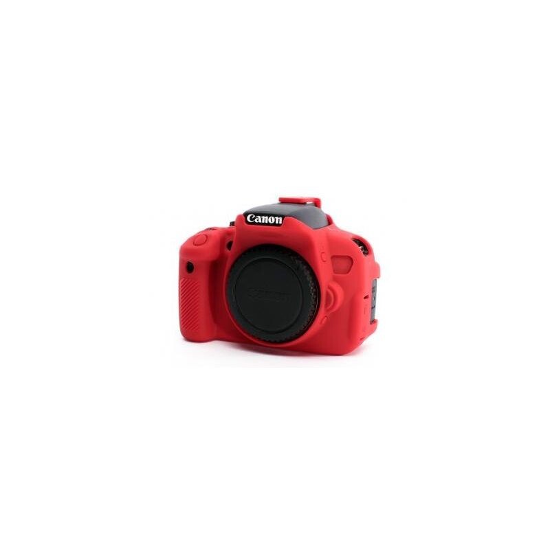 EASYCOVER silikonové pouzdro pro Canon EOS 650D/700D červené