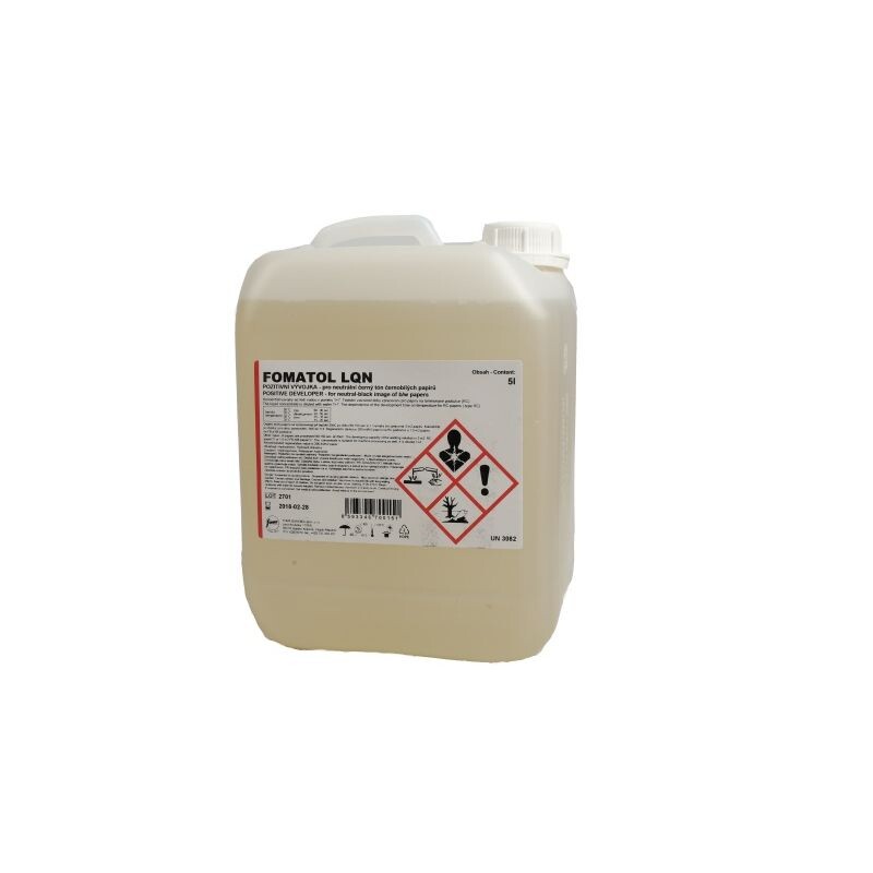 FOMATOL LQN pozitivní vývojka 5 l