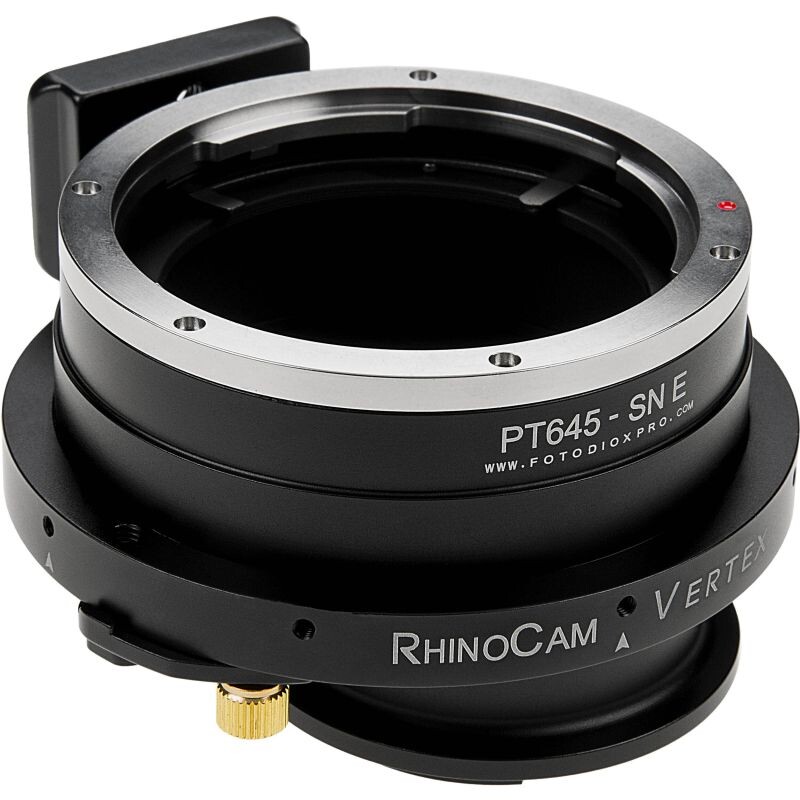 FOTODIOX adaptér obj. Pentax 645 na tělo Sony E s funkcí tilt&shift