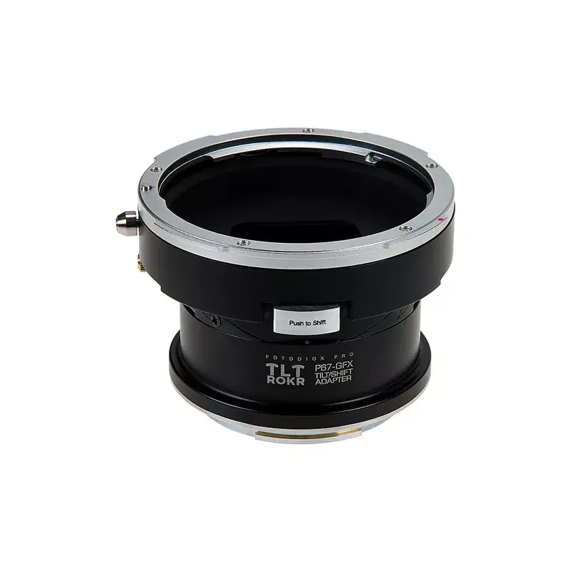 FOTODIOX adaptér obj. Pentax 67 na tělo Fujifilm GFX s funkcí tilt&shift