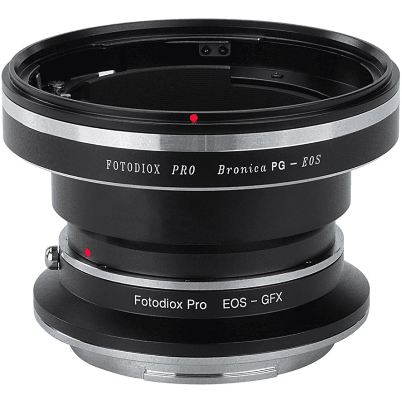 FOTODIOX adaptér obj. Bronica PG na tělo Fujifilm GFX