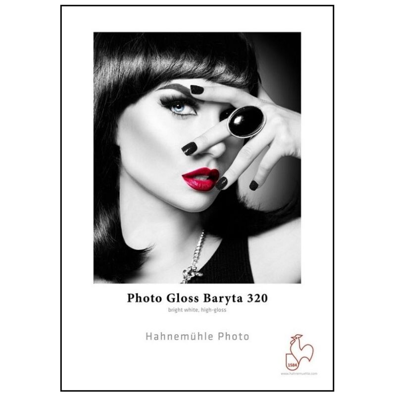 HAHNEMÜHLE Photo Gloss 320 Baryta A3/25 listů