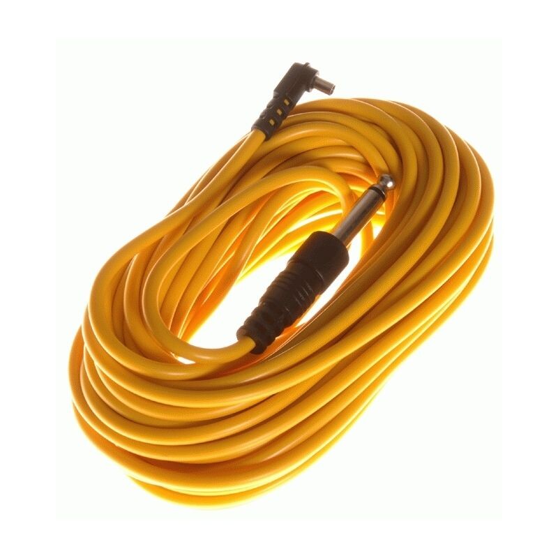 HAMA kabel k blesku PC samec-6,3 mm jack - 10 m