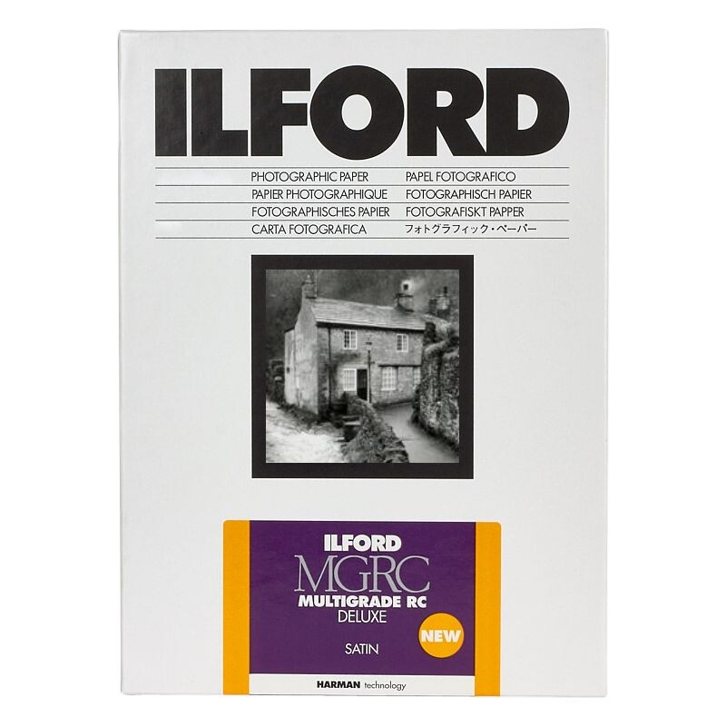 ILFORD 10.5x14.8/100 Multigrade V, černobílý fotopapír, MGRCDL.25M (satin)