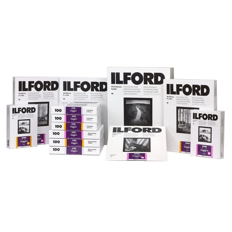 ILFORD 13x18/100 Multigrade V, černobílý fotopapír, MGRCDL.44M (pearl)