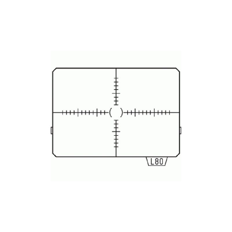 PENTAX matnice LI-80 s měřítkem, K10D/20D