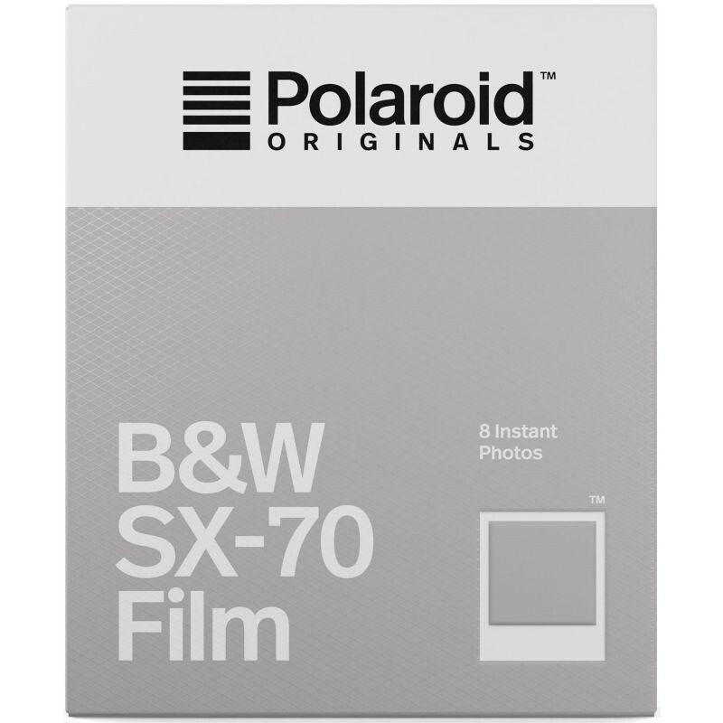 POLAROID B&W Film SX-70/8 snímků