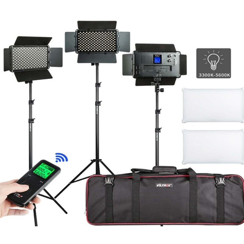 VILTROX VL-D640T - LED Light Triple Kit