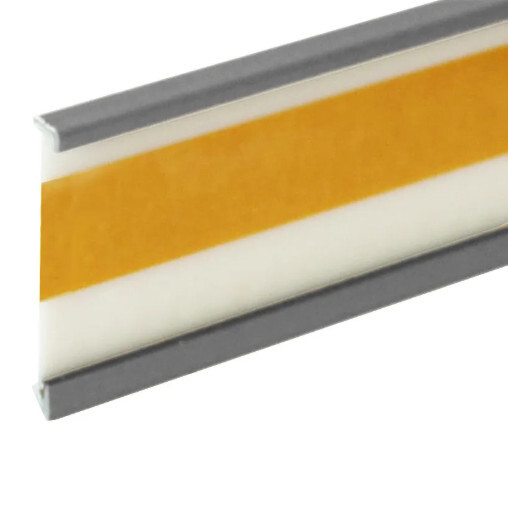 Soklová lišta DSL60 5107204 nerez 250 cm, 2500x60x8 mm, šedá, Döllken