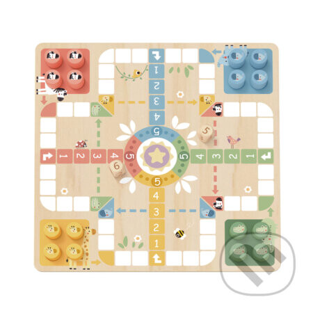 2v1: Človeče, nehnevaj sa!, Hady a rebríky - Tooky Toy