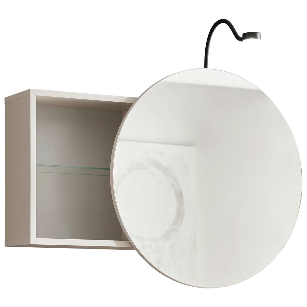 Venda ZRCADLOVÁ SKŘÍŇKA, kašmírová, kašmírová, 80/60/20 cm