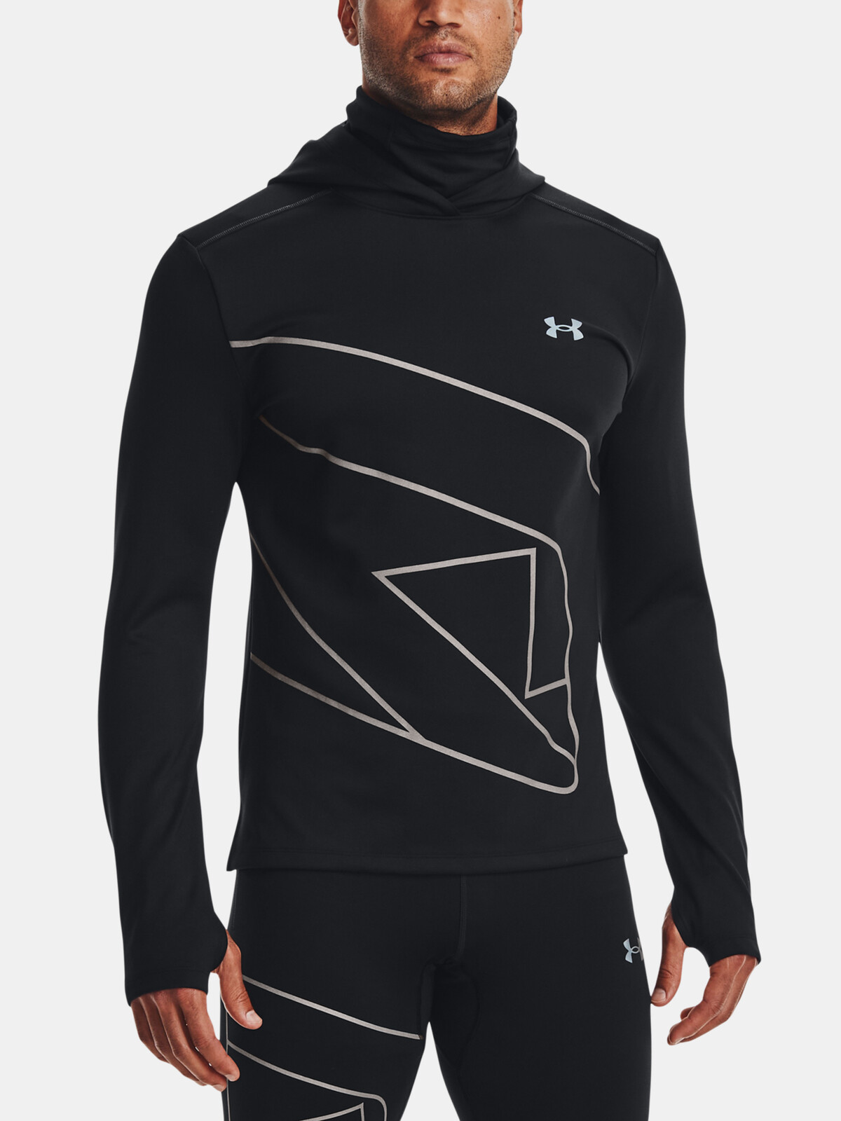 Under Armour Mikina UA Empowered Hoodie-BLK - Pánské