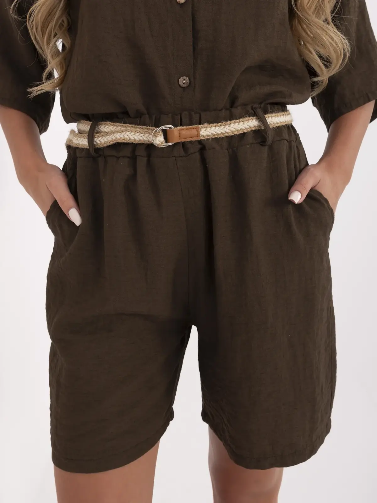 Shorts-MI-SN-6620.72P-dark brown